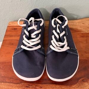 Navy Canvas Sneakers